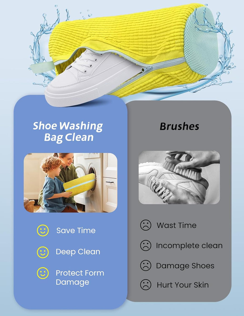 حقيبة غسيل الأحذية الاصلية